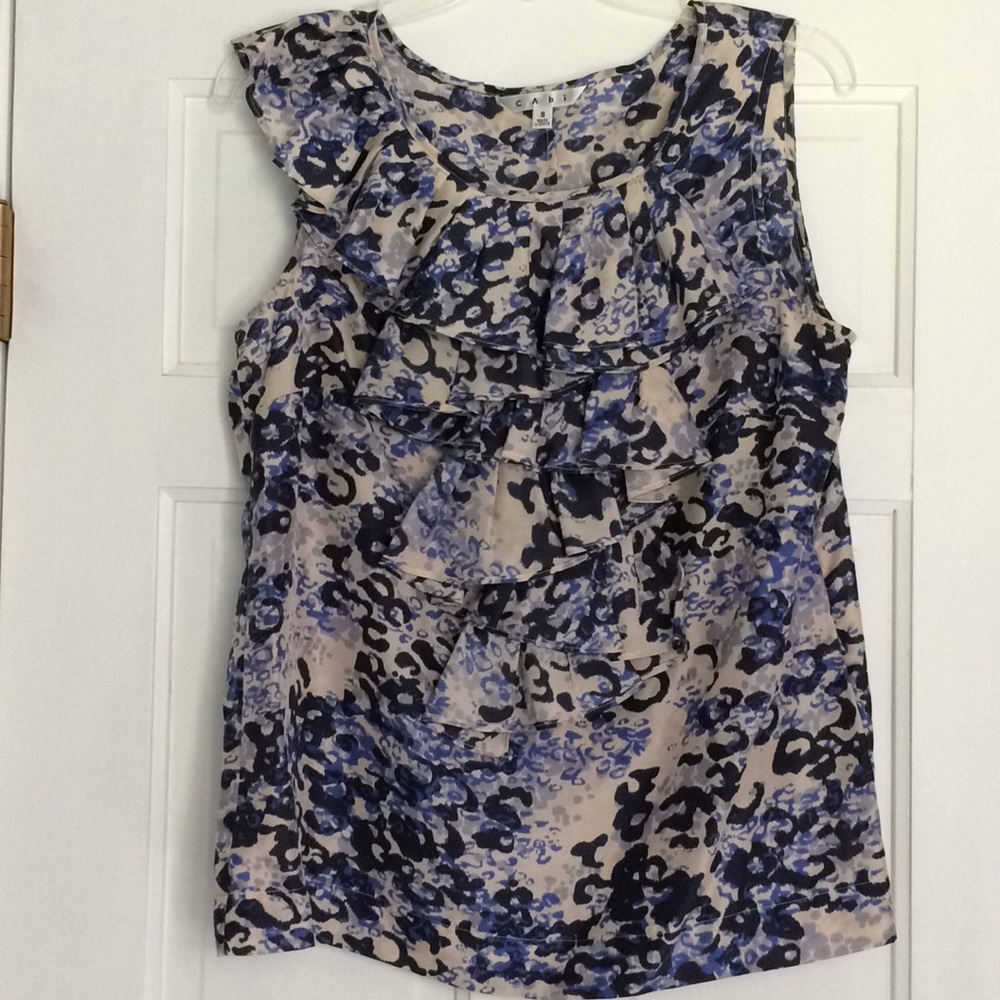 Cabi Silk Sleeveless Top
